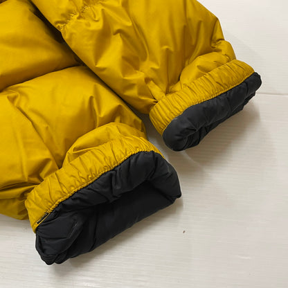 【中古品】【メンズ】 THE NORTH FACE ザ・ノースフェイス NUPTSE JACKET 721221 ヌプシ ジャケット アウター ダウンジャケット 144-260301-ko-04-tei サイズ：XXL カラー：ブラック/イエロー 万代Net店