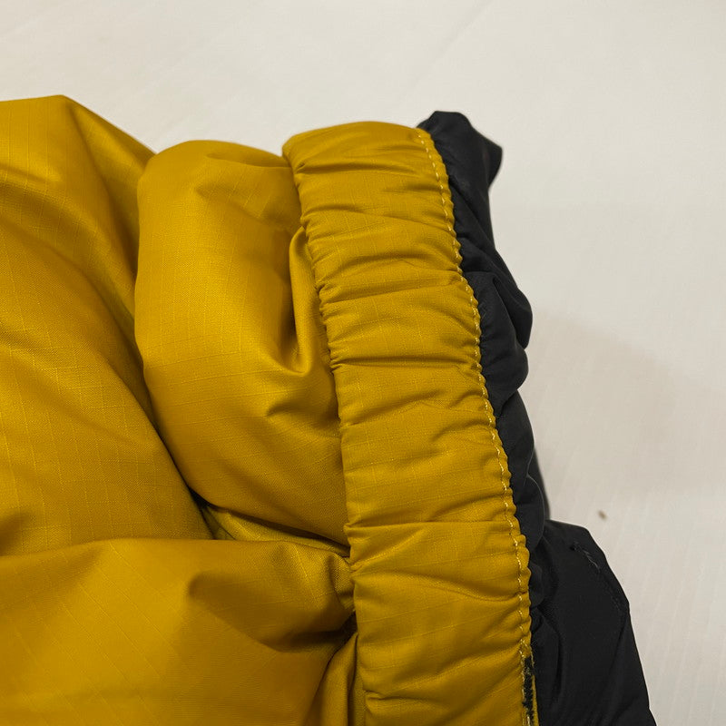 【中古品】【メンズ】 THE NORTH FACE ザ・ノースフェイス NUPTSE JACKET 721221 ヌプシ ジャケット アウター ダウンジャケット 144-260301-ko-04-tei サイズ：XXL カラー：ブラック/イエロー 万代Net店