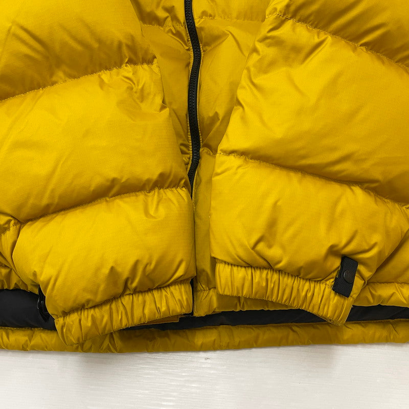 【中古品】【メンズ】 THE NORTH FACE ザ・ノースフェイス NUPTSE JACKET 721221 ヌプシ ジャケット アウター ダウンジャケット 144-260301-ko-04-tei サイズ：XXL カラー：ブラック/イエロー 万代Net店