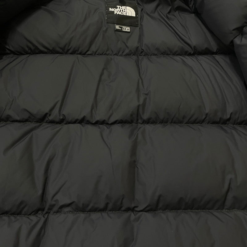 【中古品】【メンズ】 THE NORTH FACE ザ・ノースフェイス NUPTSE JACKET 721221 ヌプシ ジャケット アウター ダウンジャケット 144-260301-ko-04-tei サイズ：XXL カラー：ブラック/イエロー 万代Net店