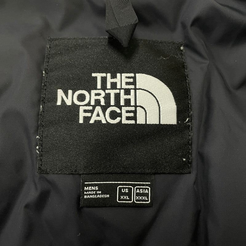 【中古品】【メンズ】 THE NORTH FACE ザ・ノースフェイス NUPTSE JACKET 721221 ヌプシ ジャケット アウター ダウンジャケット 144-260301-ko-04-tei サイズ：XXL カラー：ブラック/イエロー 万代Net店