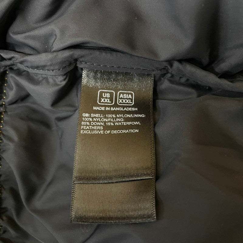 【中古品】【メンズ】 THE NORTH FACE ザ・ノースフェイス NUPTSE JACKET 721221 ヌプシ ジャケット アウター ダウンジャケット 144-260301-ko-04-tei サイズ：XXL カラー：ブラック/イエロー 万代Net店