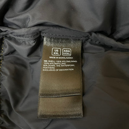 【中古品】【メンズ】 THE NORTH FACE ザ・ノースフェイス NUPTSE JACKET 721221 ヌプシ ジャケット アウター ダウンジャケット 144-260301-ko-04-tei サイズ：XXL カラー：ブラック/イエロー 万代Net店
