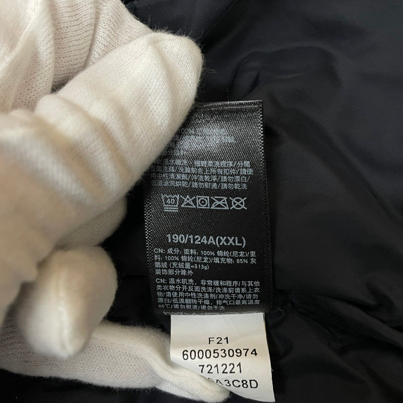 【中古品】【メンズ】 THE NORTH FACE ザ・ノースフェイス NUPTSE JACKET 721221 ヌプシ ジャケット アウター ダウンジャケット 144-260301-ko-04-tei サイズ：XXL カラー：ブラック/イエロー 万代Net店