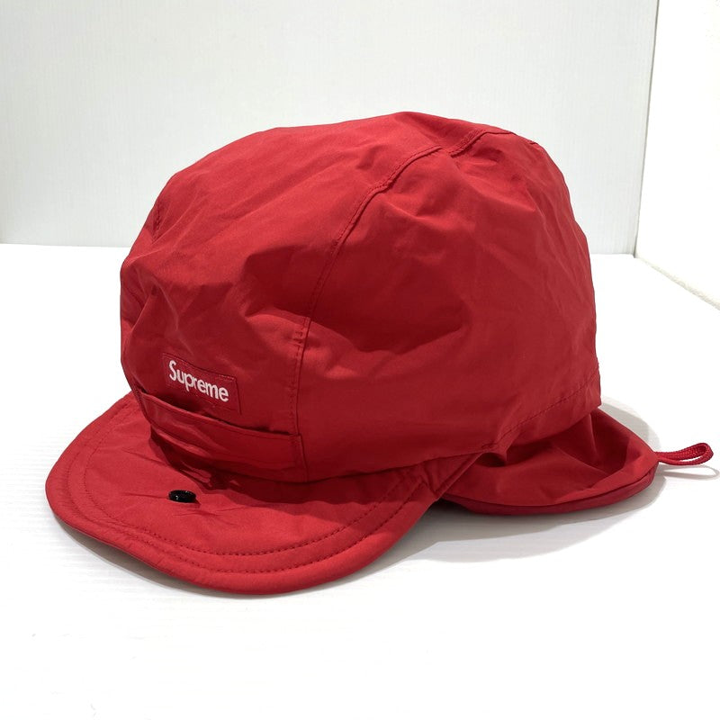 【中古品】【メンズ】 Supreme シュプリーム GORE-TEX EARFLAP CAP ゴアテックス イヤーフラップキャップ 帽子 185-260225-yo-10-tei サイズ：64cm カラー：レッド 万代Net店