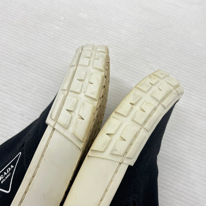 【中古品】【メンズ】 PRADA プラダ SLIPON 2DG113 スリッポン 靴 シューズ スニーカー 183-260302-yo-09-tei サイズ：8 カラー：ブラック 万代Net店