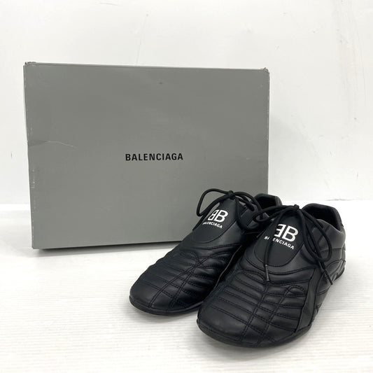 【中古品】【メンズ】 BALENCIAGA バレンシアガ ZEN SNEAKER 617540 ゼン スニーカー 靴 シューズ ローカット 183-260302-yo-08-tei サイズ：42 カラー：ブラック 万代Net店