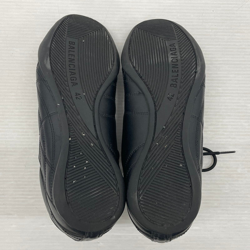 【中古品】【メンズ】 BALENCIAGA バレンシアガ ZEN SNEAKER 617540 ゼン スニーカー 靴 シューズ ローカット 183-260302-yo-08-tei サイズ：42 カラー：ブラック 万代Net店