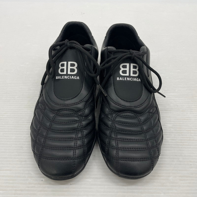 【中古品】【メンズ】 BALENCIAGA バレンシアガ ZEN SNEAKER 617540 ゼン スニーカー 靴 シューズ ローカット 183-260302-yo-08-tei サイズ：42 カラー：ブラック 万代Net店