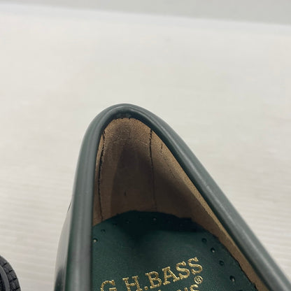 【中古品】【メンズ】 HUF ハフ × G.H.BASS ジーエイチバス 別注 コラボ LARSON PENNY FW90001 ラーソンペニー ローファー 靴 シューズ 164-260302-yo-07-tei サイズ：US7 カラー：ダークグリーン 万代Net店