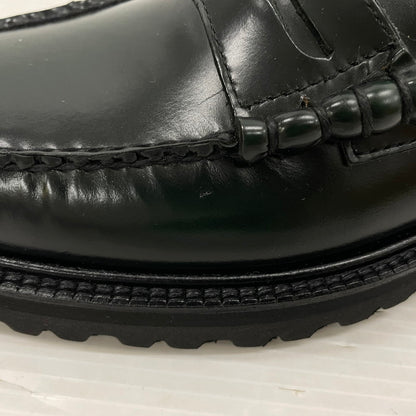 【中古品】【メンズ】 HUF ハフ × G.H.BASS ジーエイチバス 別注 コラボ LARSON PENNY FW90001 ラーソンペニー ローファー 靴 シューズ 164-260302-yo-07-tei サイズ：US7 カラー：ダークグリーン 万代Net店