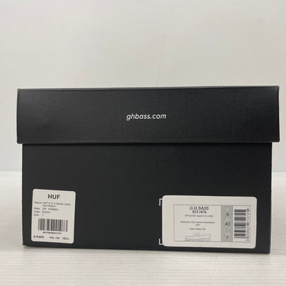 【中古品】【メンズ】 HUF ハフ × G.H.BASS ジーエイチバス 別注 コラボ LARSON PENNY FW90001 ラーソンペニー ローファー 靴 シューズ 164-260302-yo-07-tei サイズ：US7 カラー：ダークグリーン 万代Net店
