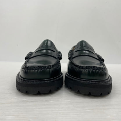 【中古品】【メンズ】 HUF ハフ × G.H.BASS ジーエイチバス 別注 コラボ LARSON PENNY FW90001 ラーソンペニー ローファー 靴 シューズ 164-260302-yo-07-tei サイズ：US7 カラー：ダークグリーン 万代Net店