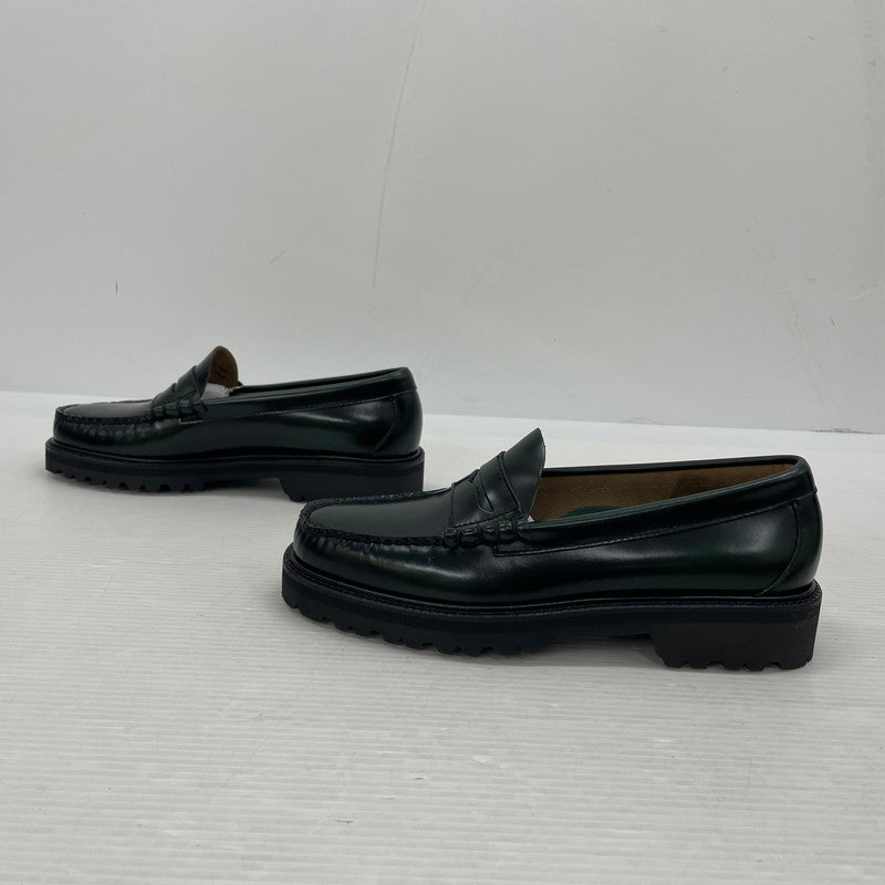 【中古品】【メンズ】 HUF ハフ × G.H.BASS ジーエイチバス 別注 コラボ LARSON PENNY FW90001 ラーソンペニー ローファー 靴 シューズ 164-260302-yo-07-tei サイズ：US7 カラー：ダークグリーン 万代Net店