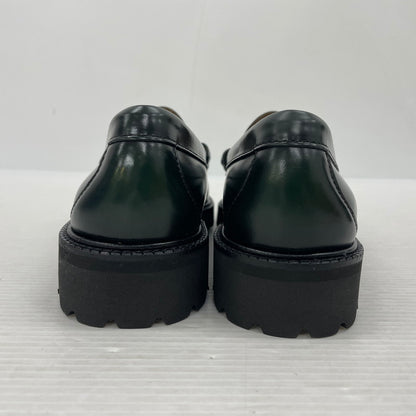 【中古品】【メンズ】 HUF ハフ × G.H.BASS ジーエイチバス 別注 コラボ LARSON PENNY FW90001 ラーソンペニー ローファー 靴 シューズ 164-260302-yo-07-tei サイズ：US7 カラー：ダークグリーン 万代Net店