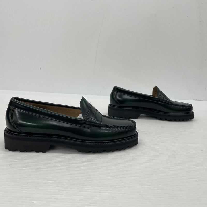 【中古品】【メンズ】 HUF ハフ × G.H.BASS ジーエイチバス 別注 コラボ LARSON PENNY FW90001 ラーソンペニー ローファー 靴 シューズ 164-260302-yo-07-tei サイズ：US7 カラー：ダークグリーン 万代Net店