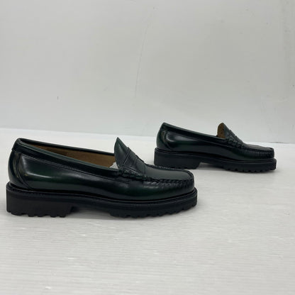 【中古品】【メンズ】 HUF ハフ × G.H.BASS ジーエイチバス 別注 コラボ LARSON PENNY FW90001 ラーソンペニー ローファー 靴 シューズ 164-260302-yo-07-tei サイズ：US7 カラー：ダークグリーン 万代Net店