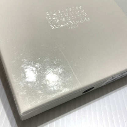 【中古品】【メンズ/レディース】 MAISON MARGIELA メゾン マルジェラ BIFOLD LEATHER WALLET S56UI0140 バイフォールド レザー ウォレット 二つ折り財布 200-260303-yo-08-tei カラー：ブラック 万代Net店