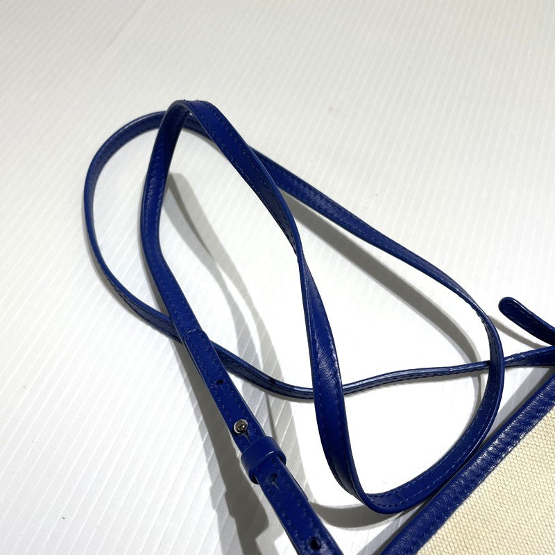 【中古品】【レディース】 BALENCIAGA バレンシアガ 2WAY NAVY CABAS XS SHOULDER BAG 390346 2ウェイ ネイビーカバ XS ショルダーバッグ カバン ハンドバッグ 180-260303-yo-05-tei カラー：ブルー 万代Net店
