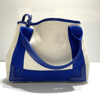 【中古品】【レディース】 BALENCIAGA バレンシアガ 2WAY NAVY CABAS XS SHOULDER BAG 390346 2ウェイ ネイビーカバ XS ショルダーバッグ カバン ハンドバッグ 180-260303-yo-05-tei カラー：ブルー 万代Net店