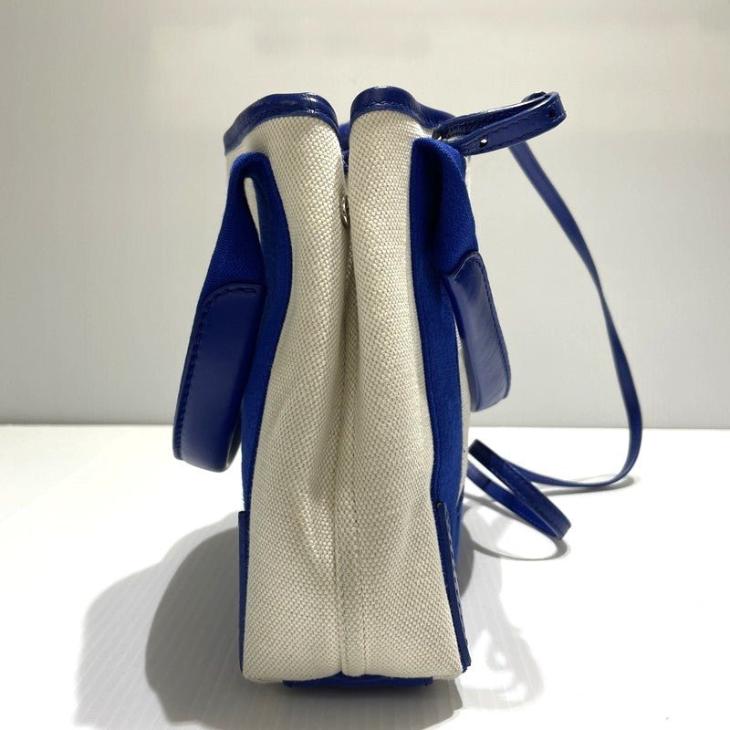 【中古品】【レディース】 BALENCIAGA バレンシアガ 2WAY NAVY CABAS XS SHOULDER BAG 390346 2ウェイ ネイビーカバ XS ショルダーバッグ カバン ハンドバッグ 180-260303-yo-05-tei カラー：ブルー 万代Net店