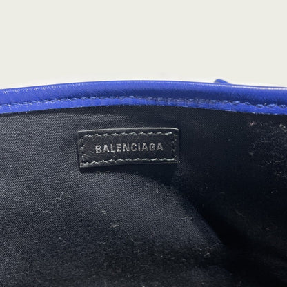 【中古品】【レディース】 BALENCIAGA バレンシアガ 2WAY NAVY CABAS XS SHOULDER BAG 390346 2ウェイ ネイビーカバ XS ショルダーバッグ カバン ハンドバッグ 180-260303-yo-05-tei カラー：ブルー 万代Net店