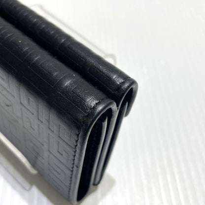 【中古品】【メンズ/レディース】 GIVENCHY ジバンシィ G-CUT COMPACT WALLET BB60K6B1J4 Gカット コンパクト ウォレット ミニ財布 181-260303-yo-07-tei カラー：ブラック 万代Net店
