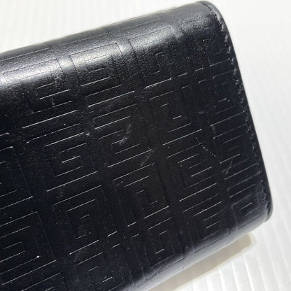 【中古品】【メンズ/レディース】 GIVENCHY ジバンシィ G-CUT COMPACT WALLET BB60K6B1J4 Gカット コンパクト ウォレット ミニ財布 181-260303-yo-07-tei カラー：ブラック 万代Net店