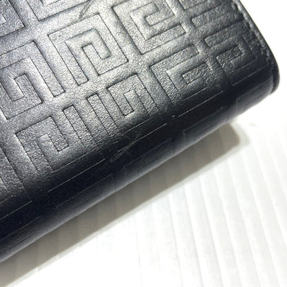 【中古品】【メンズ/レディース】 GIVENCHY ジバンシィ G-CUT COMPACT WALLET BB60K6B1J4 Gカット コンパクト ウォレット ミニ財布 181-260303-yo-07-tei カラー：ブラック 万代Net店
