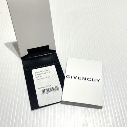 【中古品】【メンズ/レディース】 GIVENCHY ジバンシィ G-CUT COMPACT WALLET BB60K6B1J4 Gカット コンパクト ウォレット ミニ財布 181-260303-yo-07-tei カラー：ブラック 万代Net店