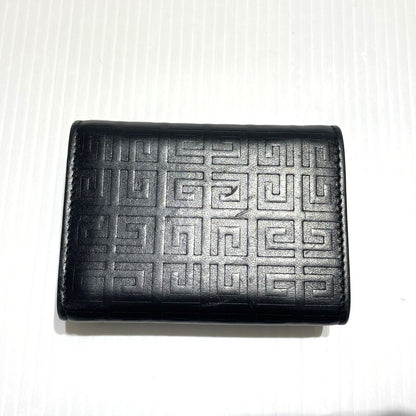【中古品】【メンズ/レディース】 GIVENCHY ジバンシィ G-CUT COMPACT WALLET BB60K6B1J4 Gカット コンパクト ウォレット ミニ財布 181-260303-yo-07-tei カラー：ブラック 万代Net店