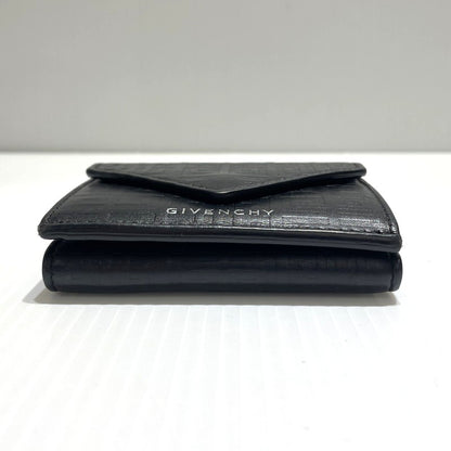 【中古品】【メンズ/レディース】 GIVENCHY ジバンシィ G-CUT COMPACT WALLET BB60K6B1J4 Gカット コンパクト ウォレット ミニ財布 181-260303-yo-07-tei カラー：ブラック 万代Net店