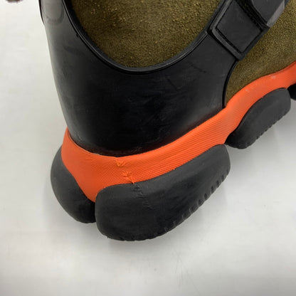 【中古品】【メンズ】 MONCLER モンクレール THE BUBBLE BOOTS バブルブーツ 靴 スエード 164-260228-ko-15-tei サイズ：41 カラー：カーキ 万代Net店