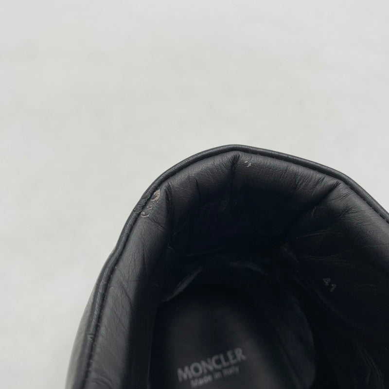【中古品】【メンズ】 MONCLER モンクレール THE BUBBLE BOOTS バブルブーツ 靴 スエード 164-260228-ko-15-tei サイズ：41 カラー：カーキ 万代Net店