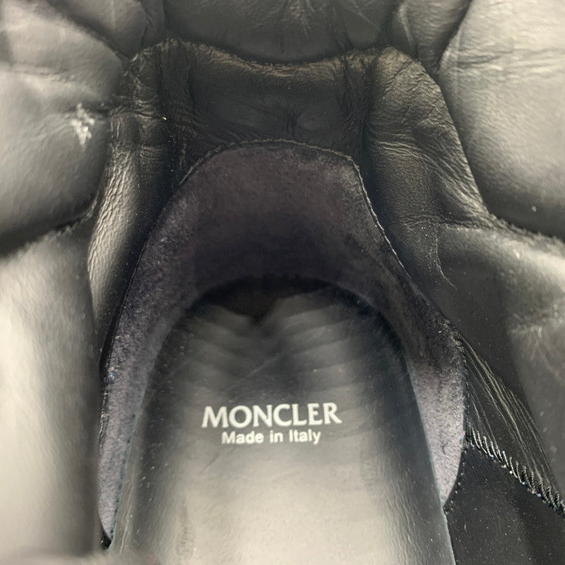 【中古品】【メンズ】 MONCLER モンクレール THE BUBBLE BOOTS バブルブーツ 靴 スエード 164-260228-ko-15-tei サイズ：41 カラー：カーキ 万代Net店