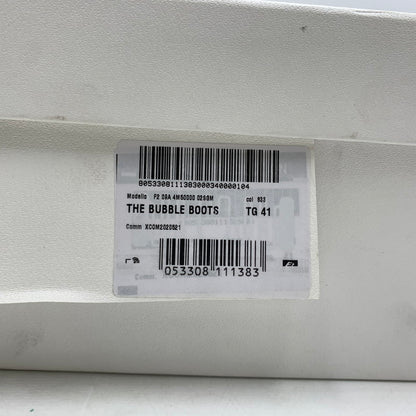 【中古品】【メンズ】 MONCLER モンクレール THE BUBBLE BOOTS バブルブーツ 靴 スエード 164-260228-ko-15-tei サイズ：41 カラー：カーキ 万代Net店