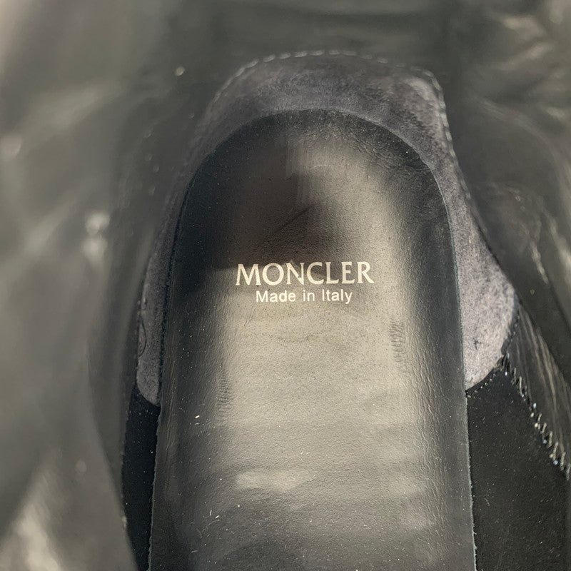 【中古品】【メンズ】 MONCLER モンクレール THE BUBBLE BOOTS バブルブーツ 靴 スエード 164-260228-ko-15-tei サイズ：41 カラー：カーキ 万代Net店
