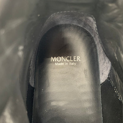 【中古品】【メンズ】 MONCLER モンクレール THE BUBBLE BOOTS バブルブーツ 靴 スエード 164-260228-ko-15-tei サイズ：41 カラー：カーキ 万代Net店