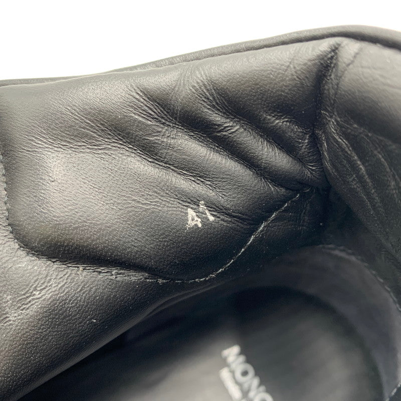 【中古品】【メンズ】 MONCLER モンクレール THE BUBBLE BOOTS バブルブーツ 靴 スエード 164-260228-ko-15-tei サイズ：41 カラー：カーキ 万代Net店