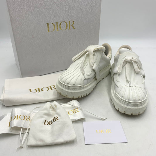 【中古品】【メンズ/レディース】 Dior ディオール ID SNEAKER KCK278CRR10W36 アイディー スニーカー 靴 シューズ 162-260228-ko-14-tei サイズ：36 カラー：ホワイト 万代Net店