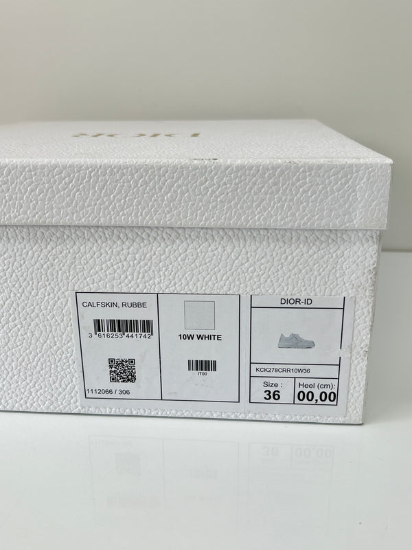 【中古品】【レディース】 DIOR ディオール ID SNEAKER KCK278CRR10W36 アイディースニーカー ローカット 靴 162-260801-kk-11-hon サイズ：36 カラー：WHITE 万代Net店