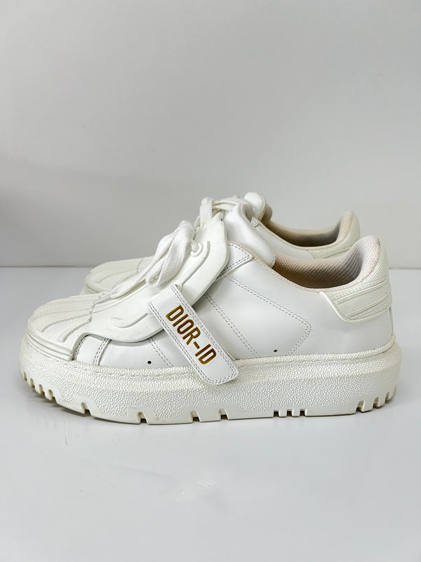 【中古品】【レディース】 DIOR ディオール ID SNEAKER KCK278CRR10W36 アイディースニーカー ローカット 靴 162-260801-kk-11-hon サイズ：36 カラー：WHITE 万代Net店