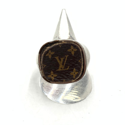 【現状渡し品】【メンズ】 LOUIS VUITTON ルイ・ヴィトン M00515 パドロック バーグモノグラム リング アクセサリー 指輪 ジュエリー 179-260228-ko-03-tei サイズ：M カラー：シルバー 19号 万代Net店