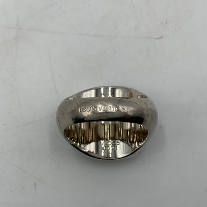 【現状渡し品】【メンズ】 LOUIS VUITTON ルイ・ヴィトン M00515 パドロック バーグモノグラム リング アクセサリー 指輪 ジュエリー 179-260228-ko-03-tei サイズ：M カラー：シルバー 19号 万代Net店