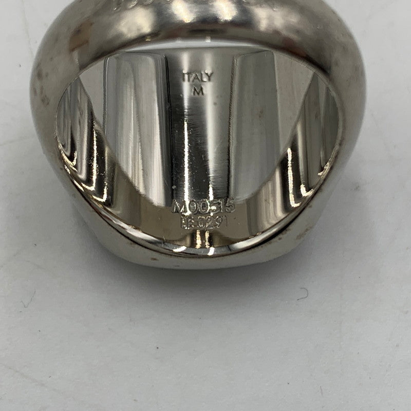 【現状渡し品】【メンズ】 LOUIS VUITTON ルイ・ヴィトン M00515 パドロック バーグモノグラム リング アクセサリー 指輪 ジュエリー 179-260228-ko-03-tei サイズ：M カラー：シルバー 19号 万代Net店
