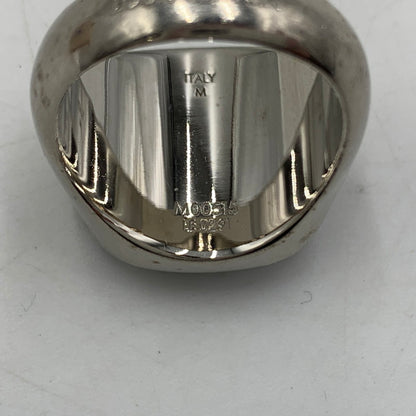 【現状渡し品】【メンズ】 LOUIS VUITTON ルイ・ヴィトン M00515 パドロック バーグモノグラム リング アクセサリー 指輪 ジュエリー 179-260228-ko-03-tei サイズ：M カラー：シルバー 19号 万代Net店