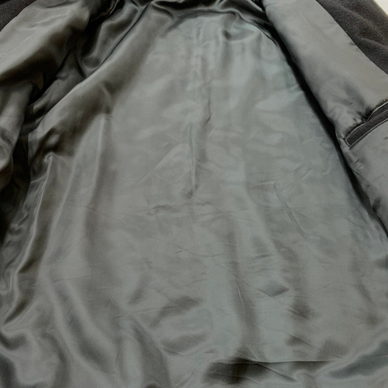 【中古品】【メンズ】 SOPH ソフ 23AW LEATHER SLEEVE VARSITY JACKET SOPH-232018 レザー スリーブ ヴァーシティ ジャケット アウター 142-260301-ko-01-fuzh サイズ：L カラー：ブラック/ホワイト 万代Net店