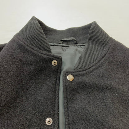 【中古品】【メンズ】 SOPH ソフ 23AW LEATHER SLEEVE VARSITY JACKET SOPH-232018 レザー スリーブ ヴァーシティ ジャケット アウター 142-260301-ko-01-fuzh サイズ：L カラー：ブラック/ホワイト 万代Net店