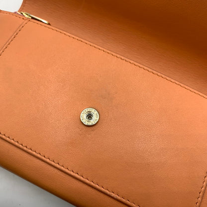 【中古品】【レディース】 BVLGARI ブルガリ セルペンティ フォーエバー ラージウォレット 財布 181-260228-ko-05-tei カラー：コーラル 万代Net店
