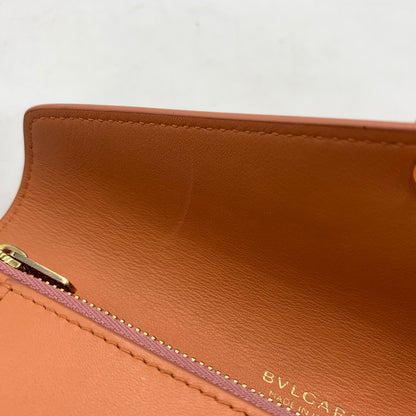【中古品】【レディース】 BVLGARI ブルガリ セルペンティ フォーエバー ラージウォレット 財布 181-260228-ko-05-tei カラー：コーラル 万代Net店